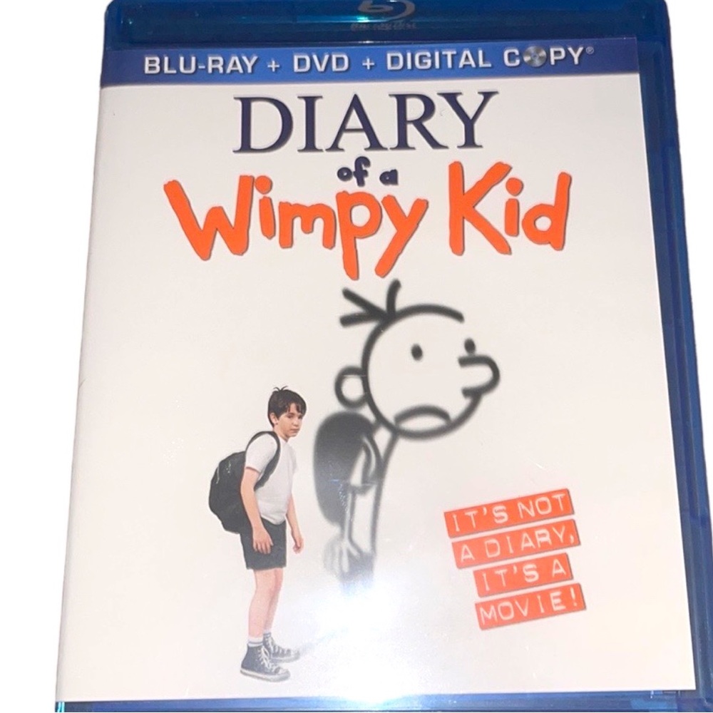 Diary of a Wimpy Kid Blue-Ray plus dvd plus Digital copy
